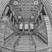 Chicago's Union Station Grand Staircase - B&W by taffy