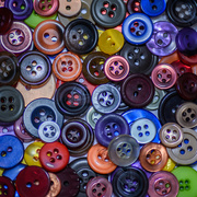 6th Feb 2017 - colorful buttons