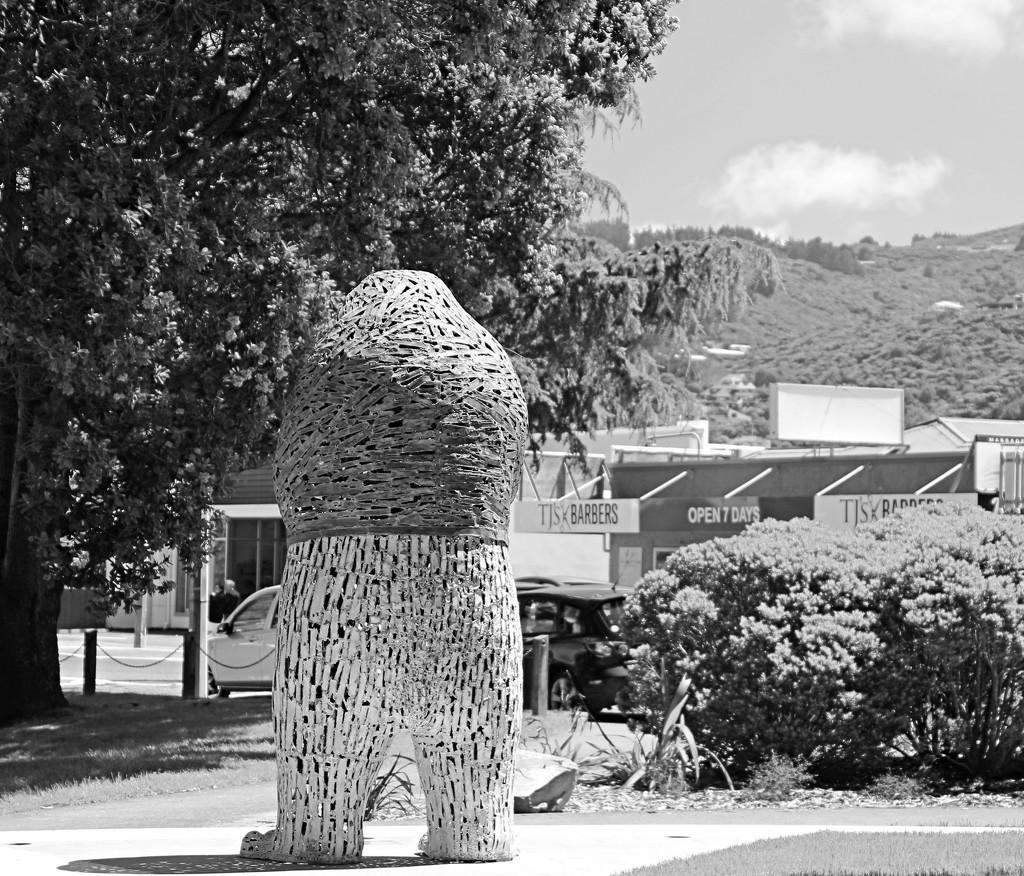 Big Man - the care bear by kiwinanna