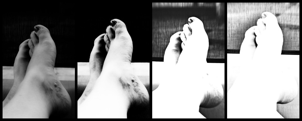 Feet - Playing with Light by annied