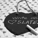 Love to Write on Slate by bizziebeeme