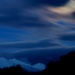 hill, clouds, moon by christophercox