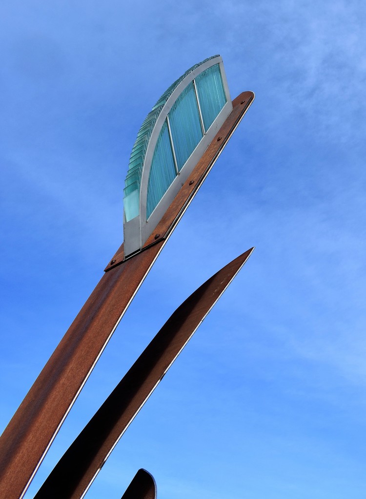sculpture and sky by sandlily
