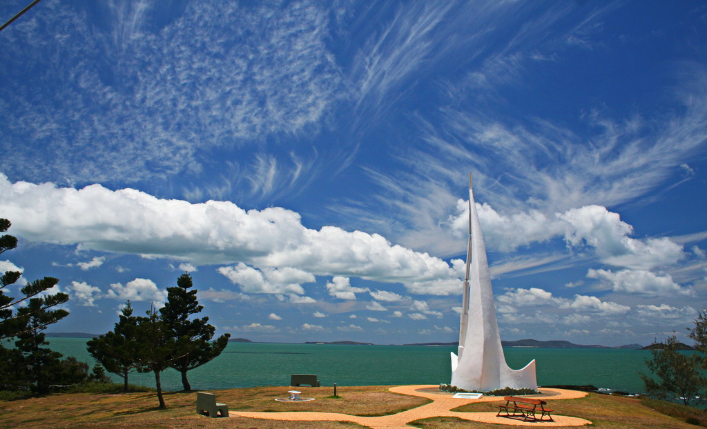 The Singing Ship - Emu Park Qld by terryliv
