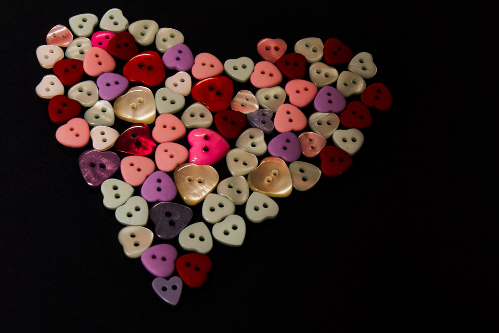Heart Of Buttons by bizziebeeme