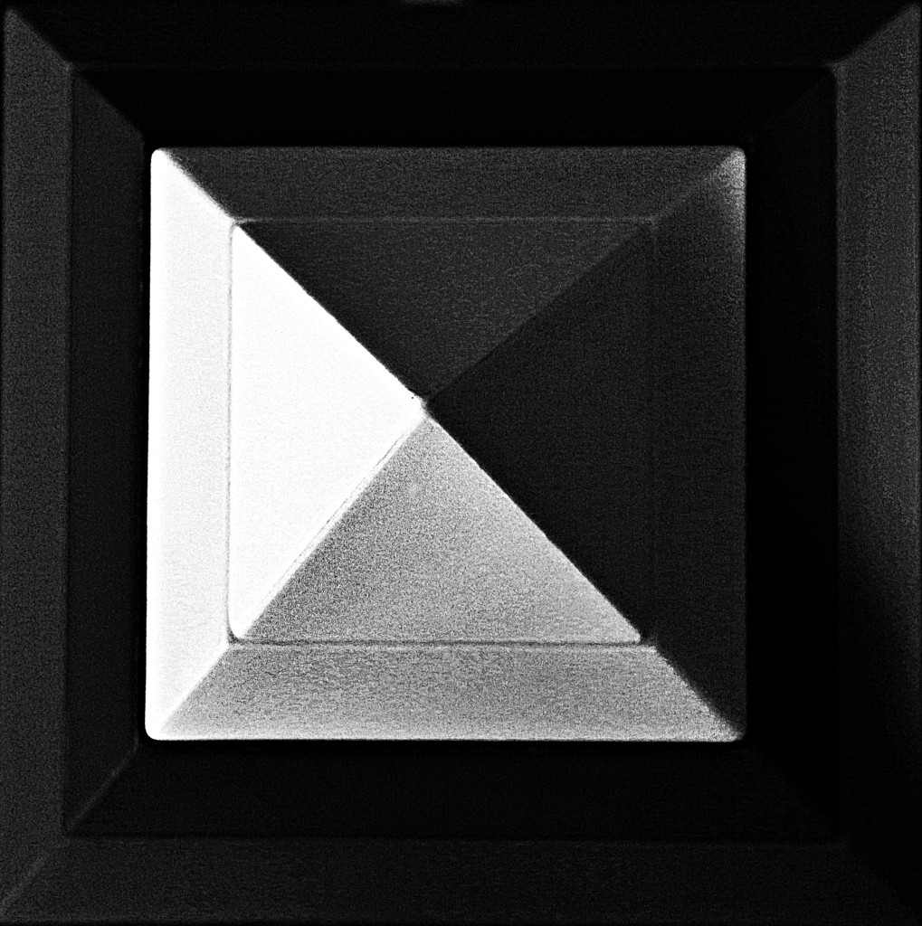 Geometry - a square of triangles by kiwinanna