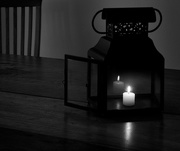 12th Feb 2017 - Candle Lantern for B and W 