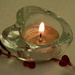 Valentine's Day Candle by julie
