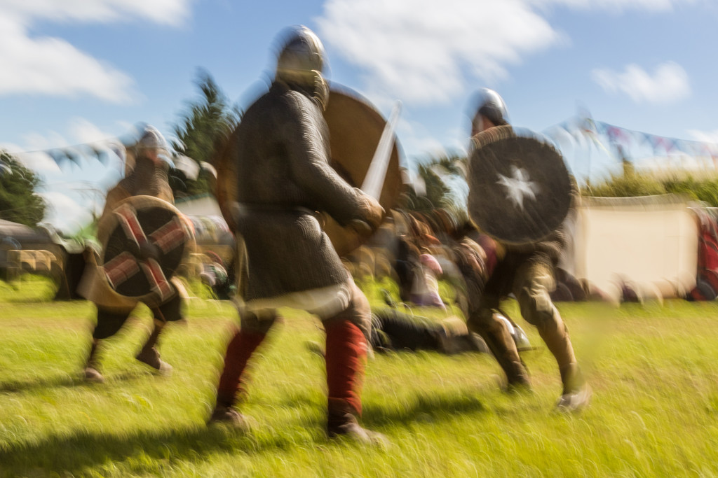 Knightly Battle by helenw2