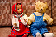 13th Feb 2017 - An old doll and an old teddy bear