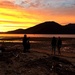 Stunning sunset in the Marlborough Sounds by kiwinanna
