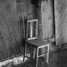 Chair in shed by peterdegraaff