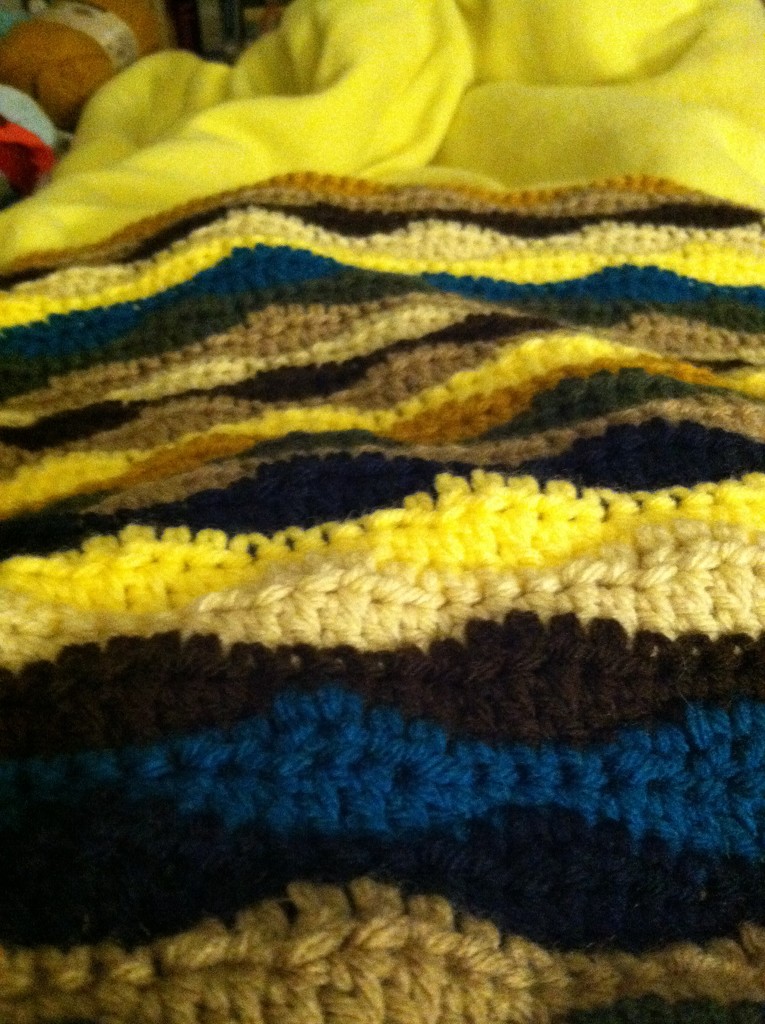 Blanket in progress by tatra
