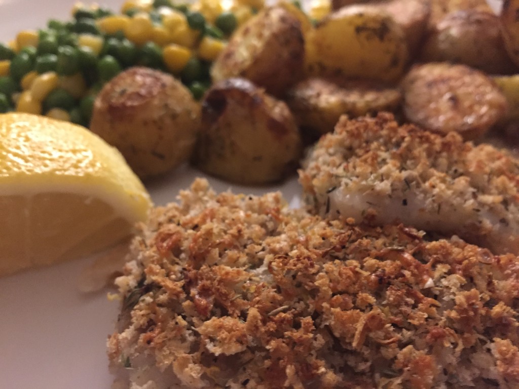 #16 Parmesan and Herb Crusted Fish by bilbaroo