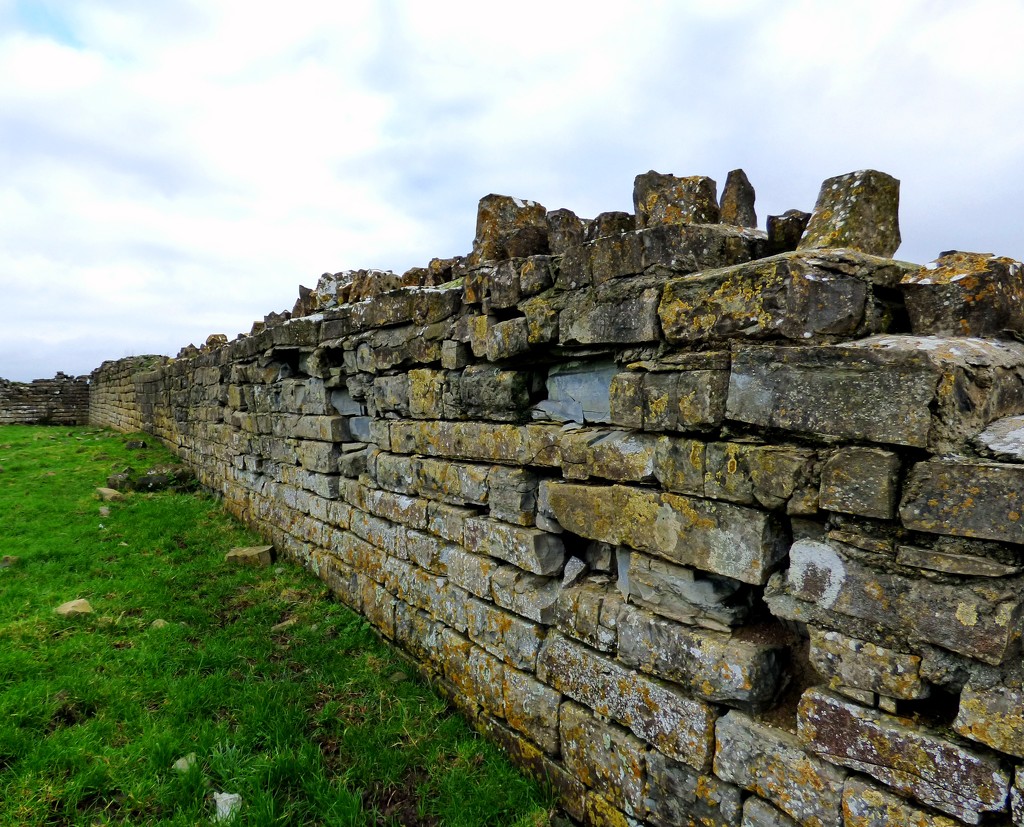 Old limestone wall by julienne1