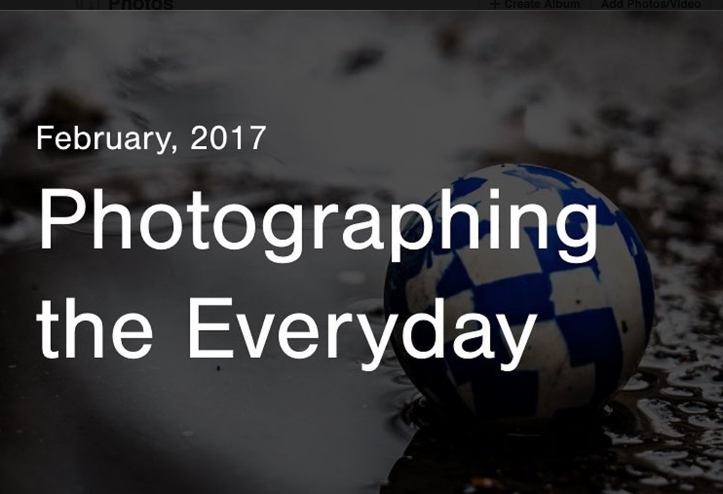 Blog Posting: Photographing the Everyday by jae_at_wits_end