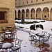 Courtyard in Snow by deborahsimmerman