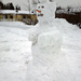 Snowman in the park by annelis