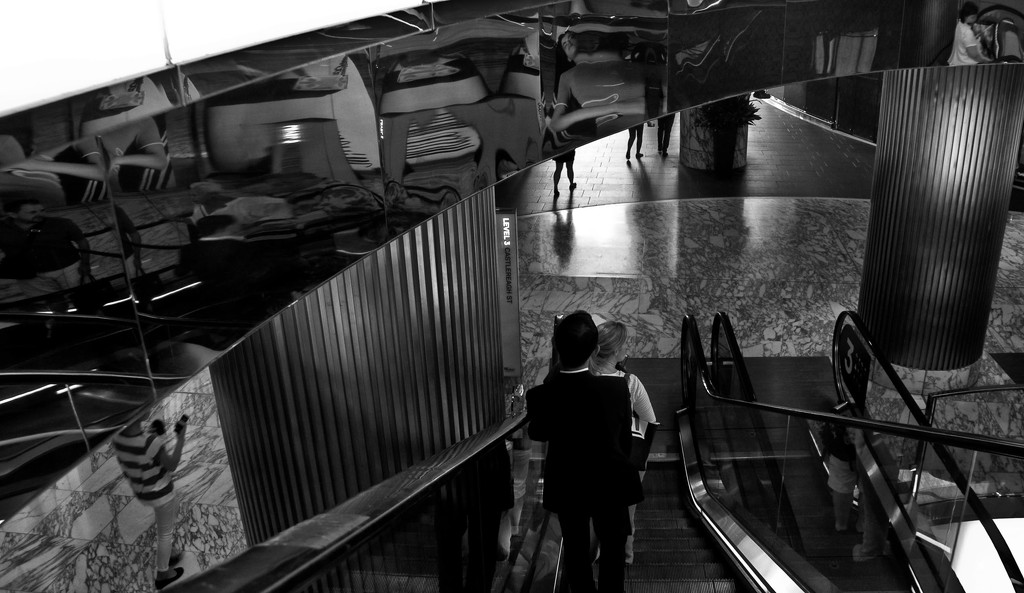 going down - Westfield Sydney Series - 1 by annied
