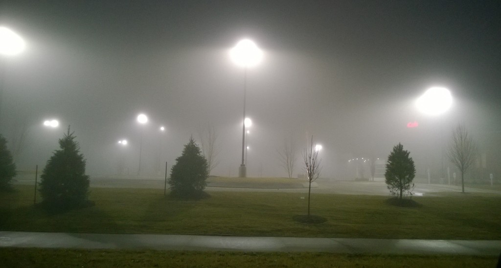 Fog Enhanced Parking Lot by scoobylou