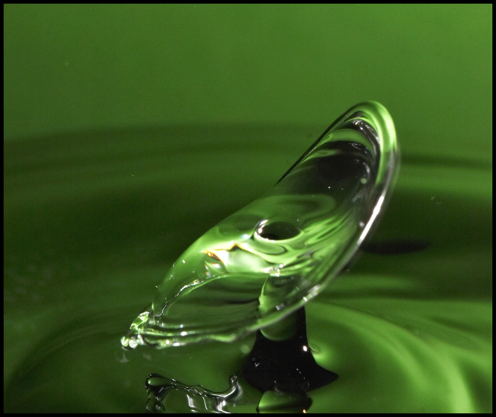 Splashing about in green by rosiekind