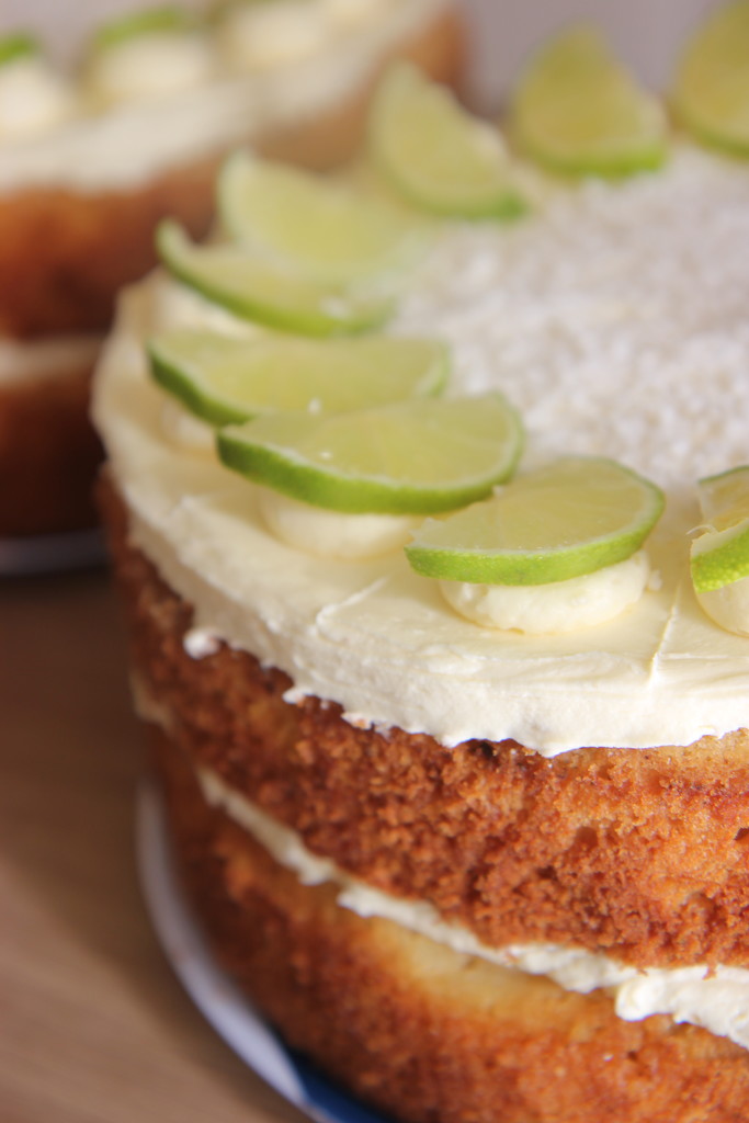 Lime & Coconut Cake by cookingkaren