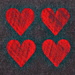 hearts x 4 by genealogygenie