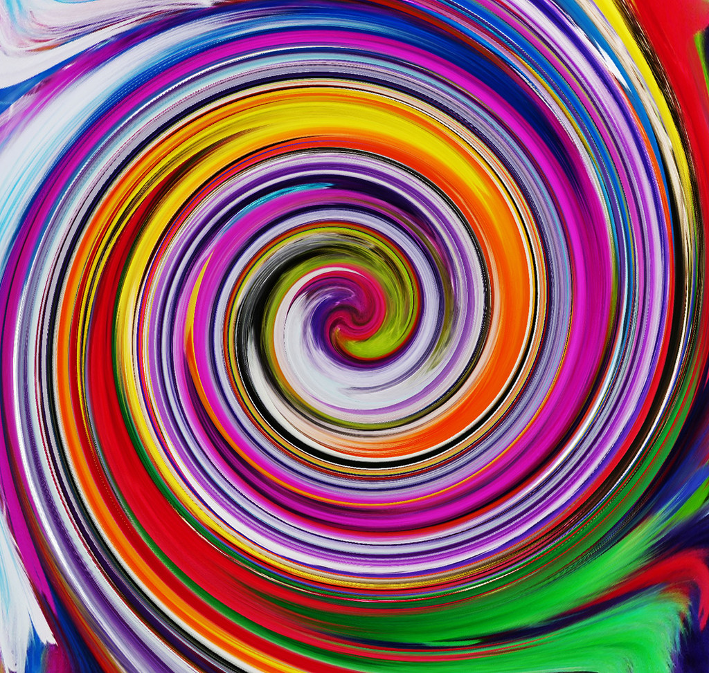 Rainbow Twirl by onewing