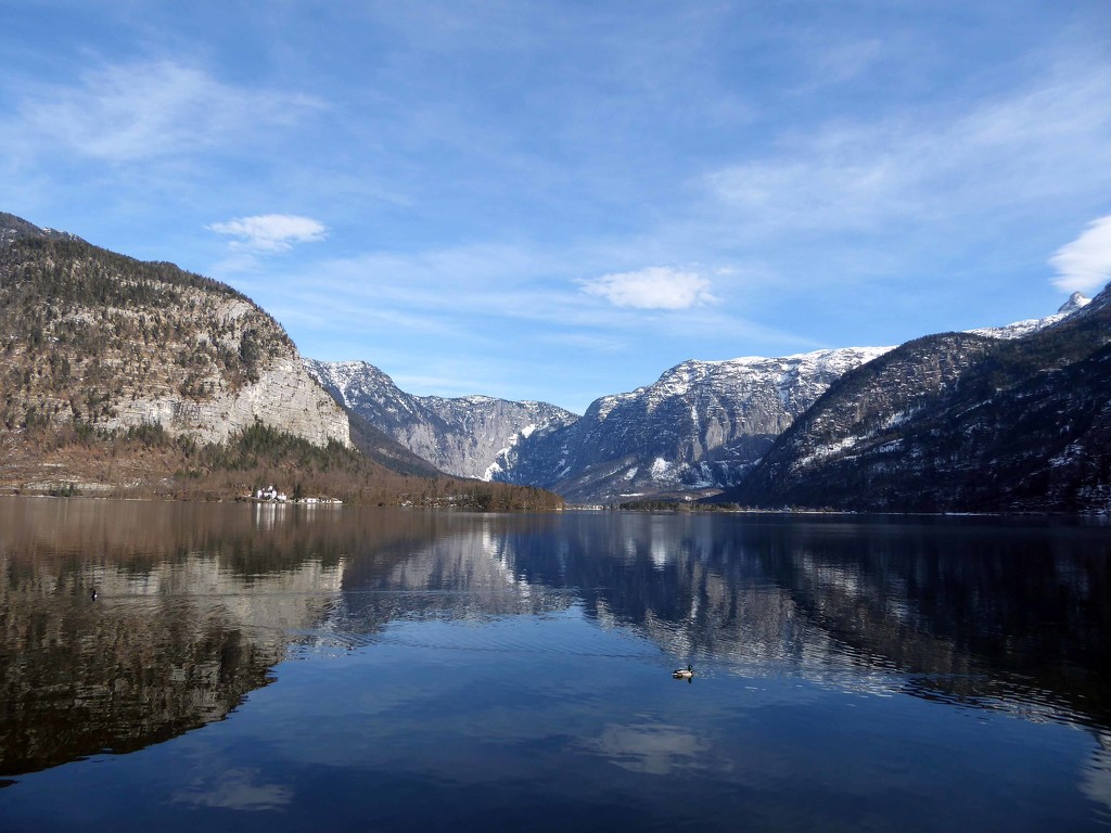 Another view across the lake at Hallstatt by cmp