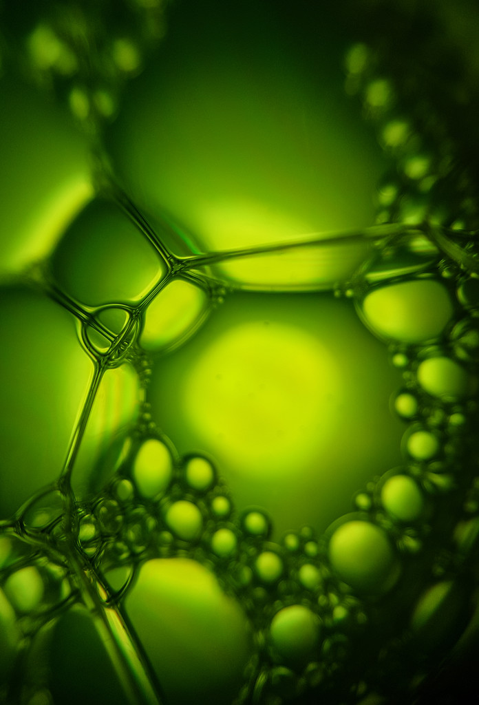 Green bubbles by m2016