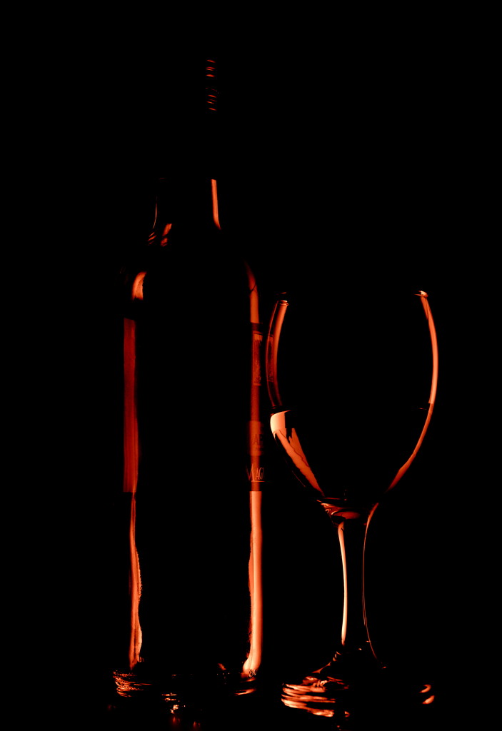 Glass & Bottle by jayberg