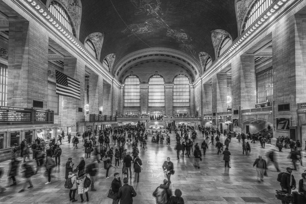 Before Rush Hour at Grand Central Station by taffy