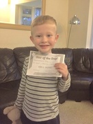 5th Mar 2017 -  Well Done Finley