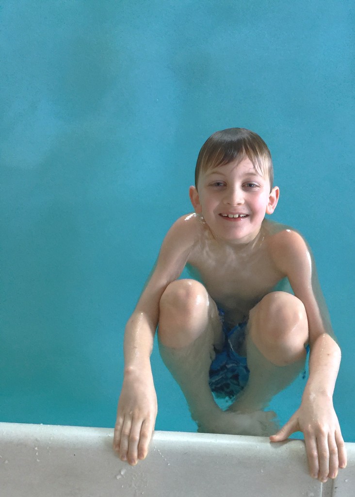 Day 186:  Max in the Pool by sheilalorson