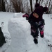 Building a snowman by annelis