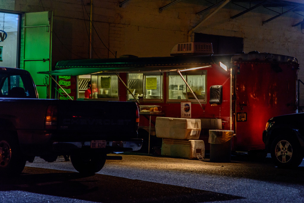 taco truck tuesday, taco truck red by jackies365