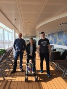 9th Mar 2017 - Baby Henry Parents and Grandparents enjoying a cruise.
