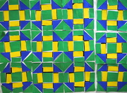9th Mar 2017 - Paper Quilt of Basic Shapes