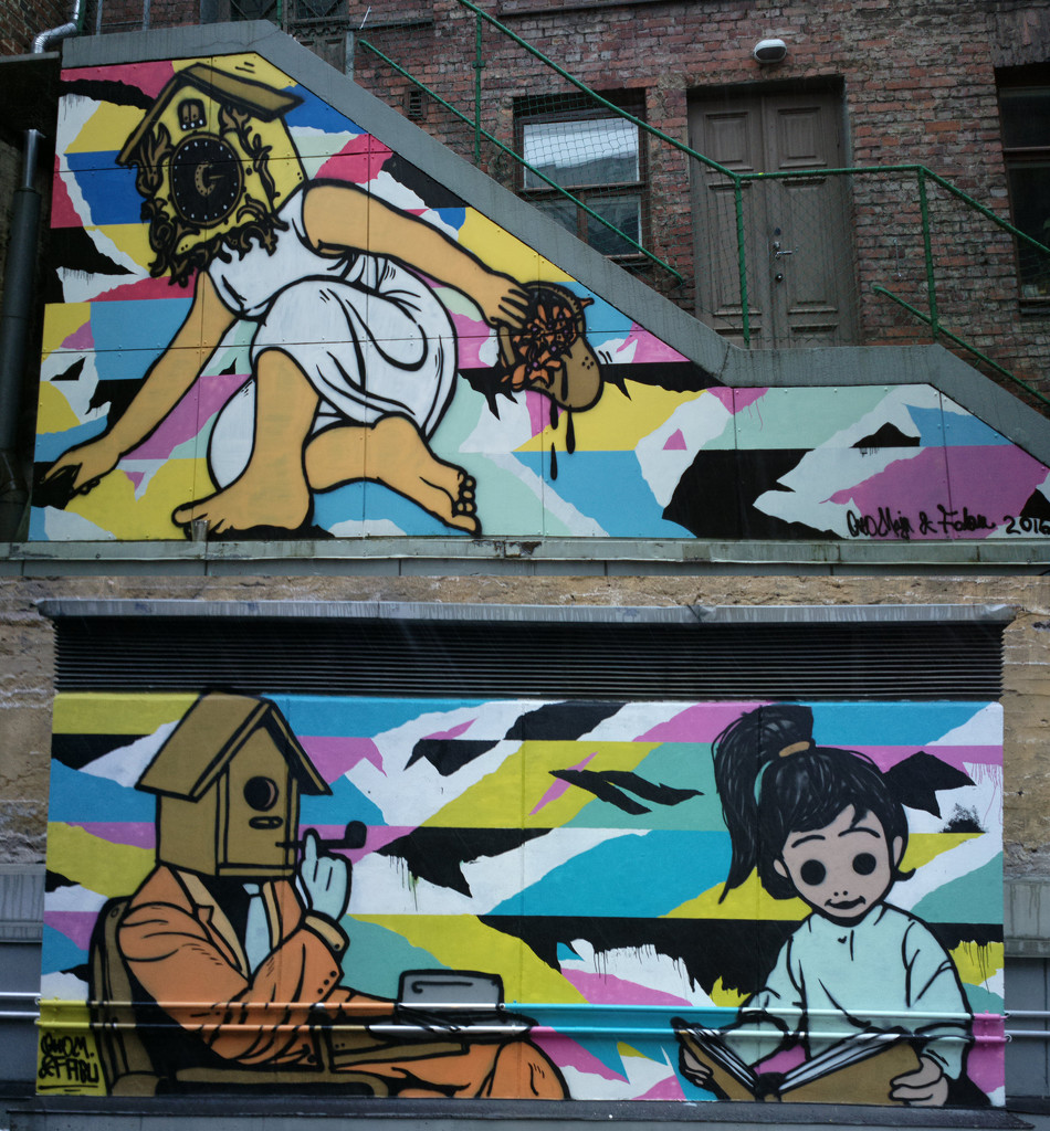Two graffitis by annelis