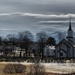 The church and graveyard at Hustad by laroque