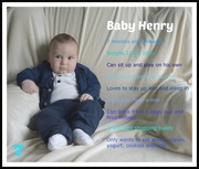 14th Mar 2017 - Henry at 7 month