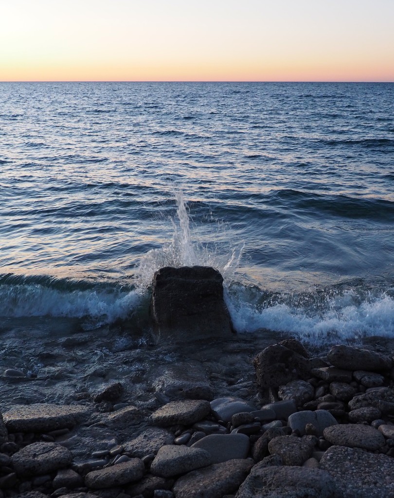 Even the Waves Give a Finger! by selkie