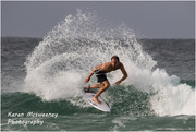 14th Mar 2017 - Practes surfing @ Snapper rock, Gold Coast