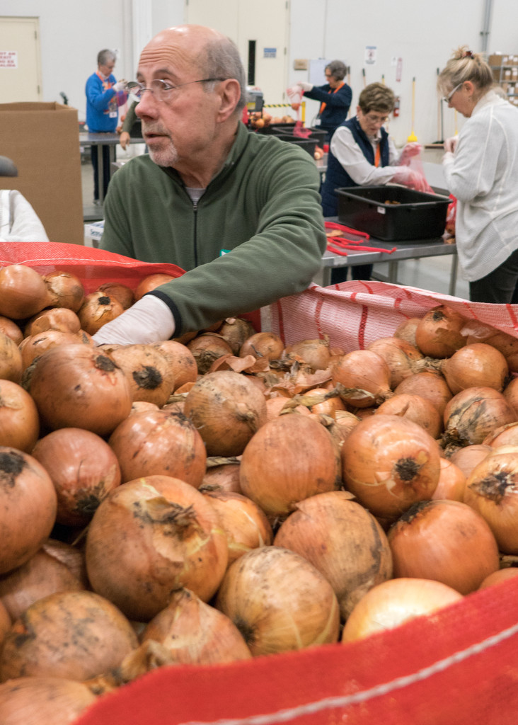 Onions at the Food Bank by rminer