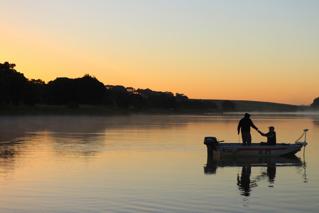 Morning fishing by gilbertwood
