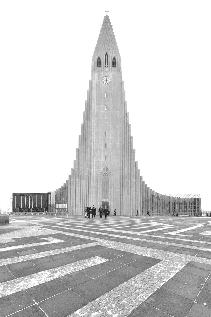 Hallgrímskirkja Church - Reykjavík  by jyokota