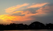 22nd Mar 2017 - Sunset over Colonial Lake, Charleston, SC