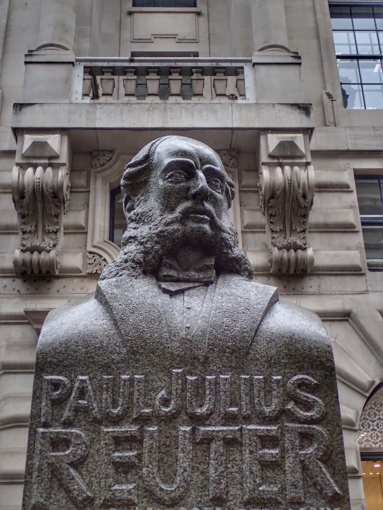 Paul Julius Reuter - pioneer of telegraphy and news reporting by mattjcuk