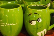 9th Jul 2012 - Green M&M - I melt for no one!