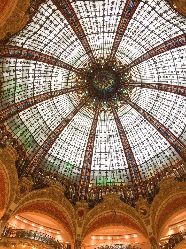 Shopping in Galeries Lafayette  by cocobella